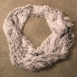 Paper Store Fuzzy Infinity Scarf